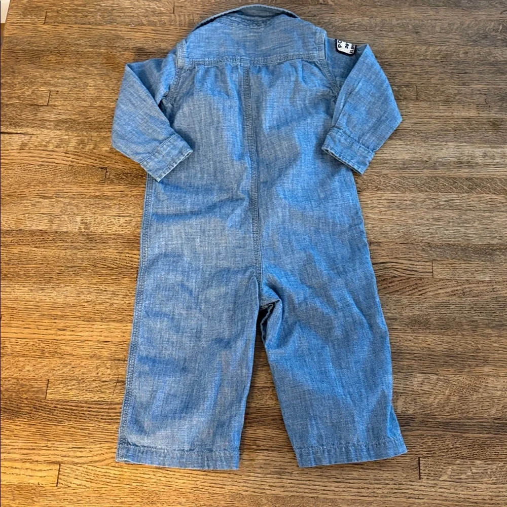 Two Ralph Lauren Long Sleeve Coveralls Size 9 Months Like new!